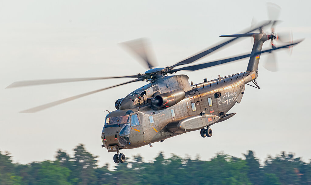 84+35 German Army Sikorsky CH-53G Super Stallion ILA Berlin 2016