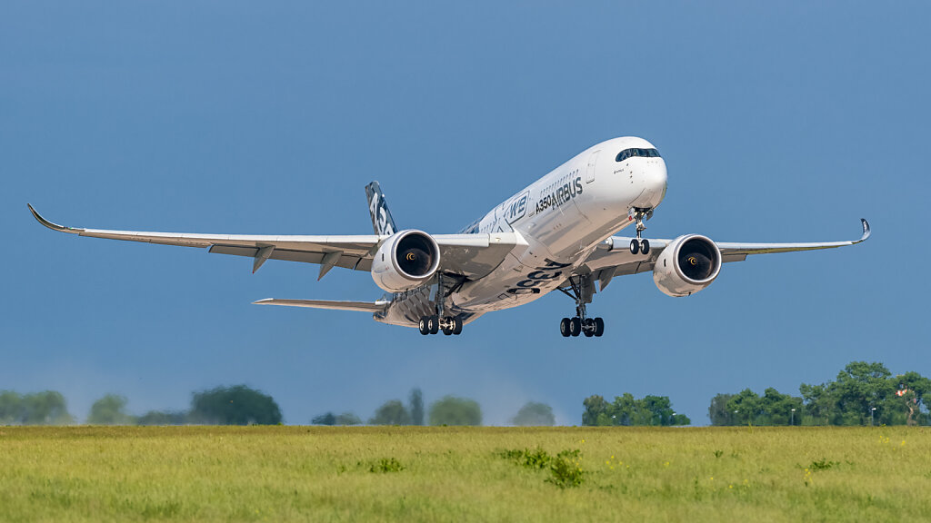 Airbus A350-941 F-WWCF MSN002 ILA Berlin 2016